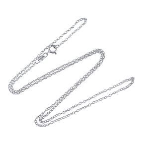 Rope Chain Necklace | Estate Sterling Silver 925 | 18.5”